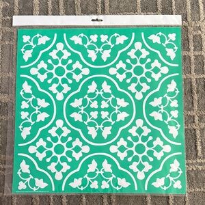 Chalk Couture Reusable Stencil Farmhouse Tile